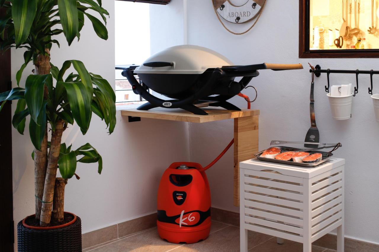La Vila Feliz, Gemuetliche Private Duplex-Ferienwohnung Im Typischen Fischerhaus Mit Fantastischem Meerblick ビリャホヨサ エクステリア 写真